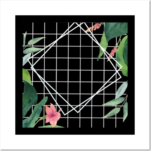 Floral Geometric Boho Wall Art by Wandering Barefoot